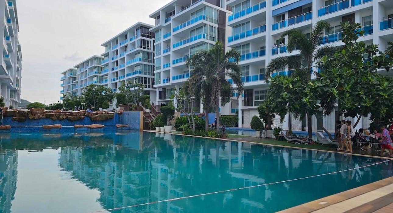 My Resort Huahin C202 ราคาประหยัดกว่า ห้องแฟมิลี่ทำใหม่2ห้องนอน1ห้องรับแขกพักได้8 คนเล่นสวนนำ้ฟรี Esterno foto